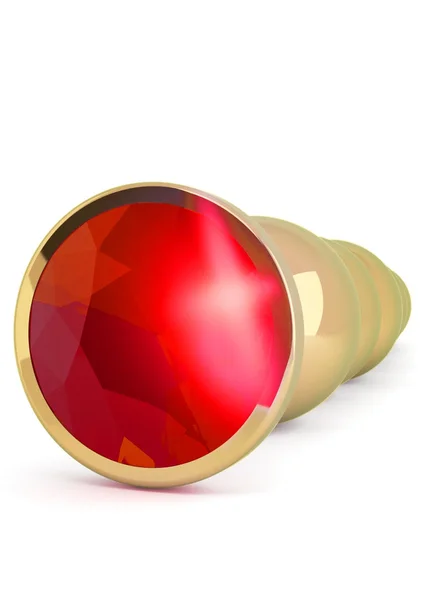 Rich R5 - Gold Plug - 4.9 Inch - Red Sapphire — image 7 of 7