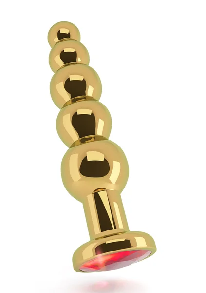 Rich R5 - Gold Plug - 4.9 Inch - Red Sapphire — image 5 of 7