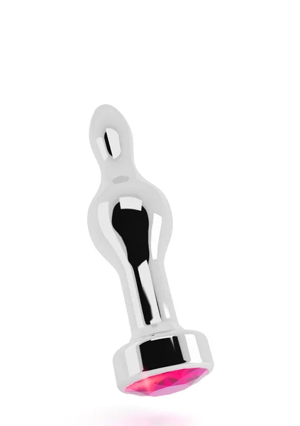 Rich R8 - Silver Plug - 3.5 Inch - Rose Red Sapphire — image 4 of 6