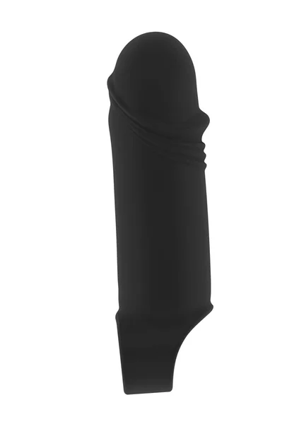 No.35 - Stretchy Thick Penis Extension - Black — image 8 of 9