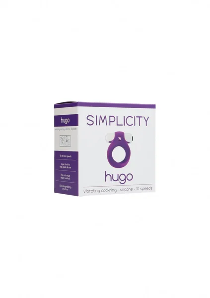 HUGO vibrating cockring - Purple — image 6 of 6