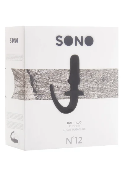 Sono No.12 - Butt Plug - 4 Inch - Black — image 6 of 6