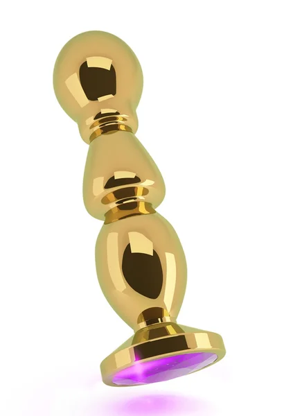 Rich R2 - Gold Plug - 4.8 Inch - Purple Sapphire — image 5 of 7