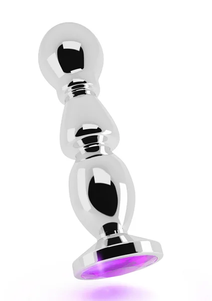 Rich R2 - Silver Plug - 4.8 Inch - Purple Sapphire — image 4 of 6