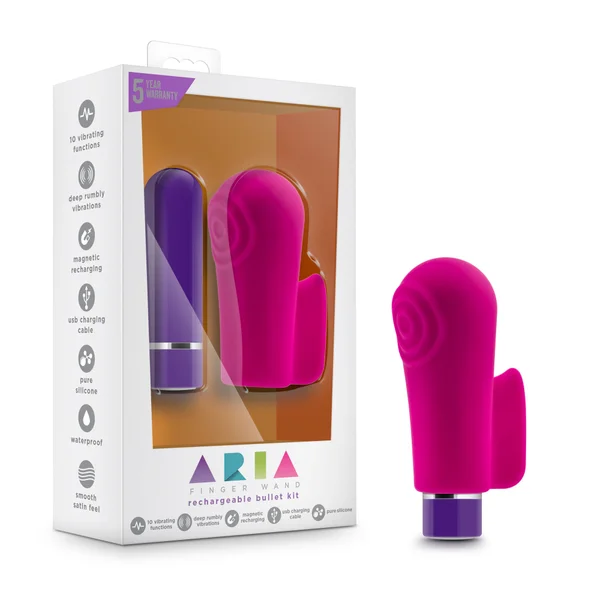 Aria - Finger Wand - Fuchsia — image 11 of 13