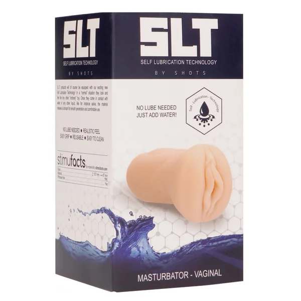 Self Lubrication Vaginal Male Masturbator Flesh Color - SHOTS — image 6 of 8