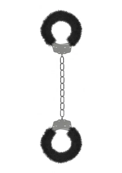 Beginner's Legcuffs Furry - Black — image 4 of 4
