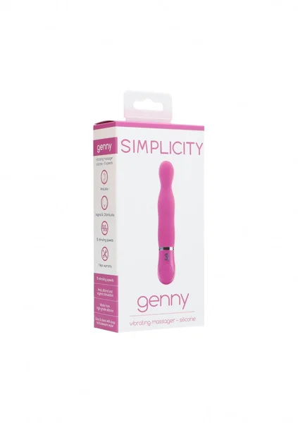 GENNY vibrating stimulator - silicone - Pink — image 6 of 6