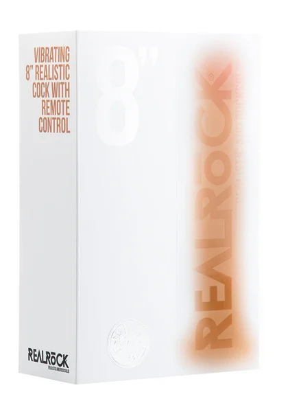 Vibrating Realistic Cock - 8" - Skin — image 10 of 12