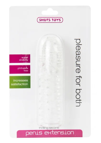Thrilling Silicone Penis Extension - Transparent — image 6 of 6