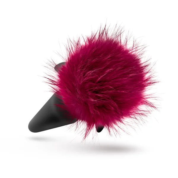 Pom Plugs Fur Pom Pom - Burgundy — image 20 of 21