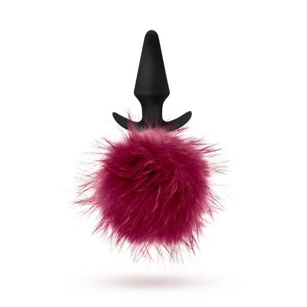 Pom Plugs Fur Pom Pom - Burgundy — image 21 of 21