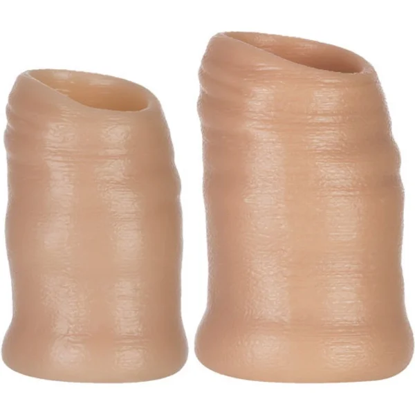 Docker Moreskin Silicone Faux Foreskin - Light Tone - Small/ Medium — image 2 of 2