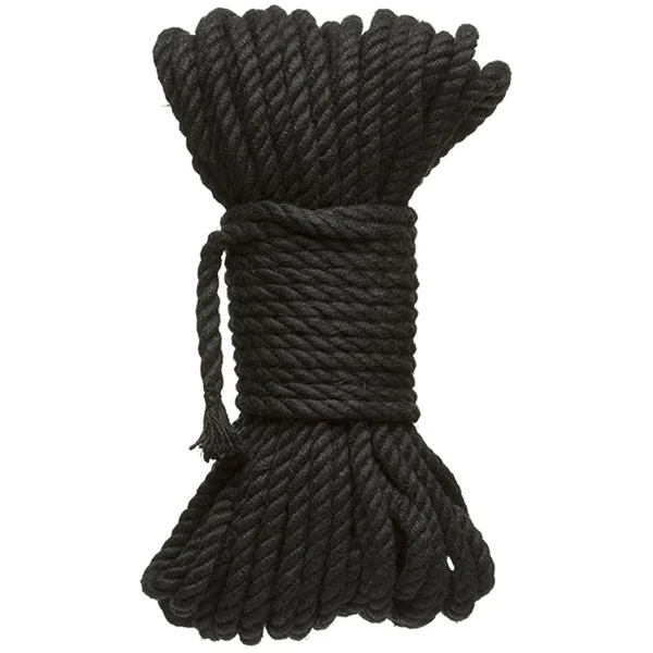 Hogtied - Bind & Tie - 6mm Hemp Bondage Rope - 50 Feet - Black — image 5 of 5