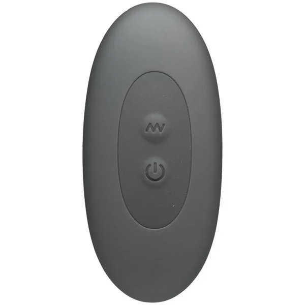 Optimale - Vibrating Cock Cage With Wireless  Remote - Rechargeable - Silicone - Slate — image 11 of 14