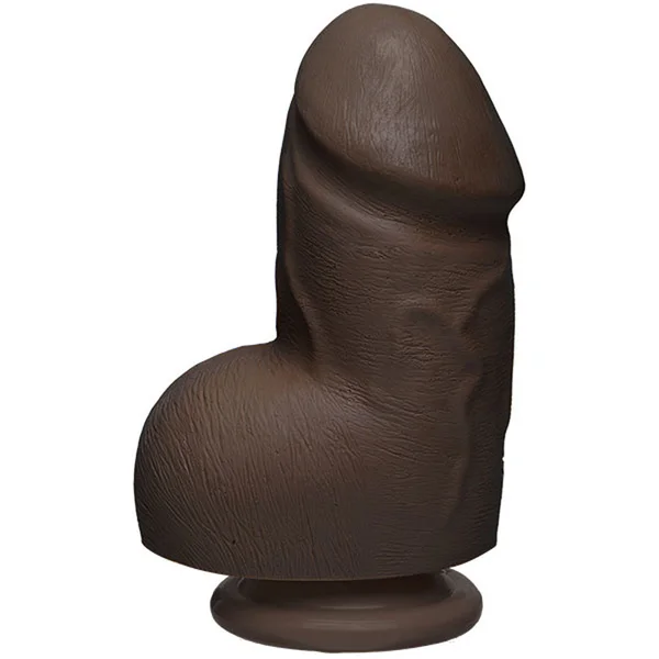 The D - Fat D - 6 Inch With Balls - Ultraskyn -  Chocolate — image 4 of 4
