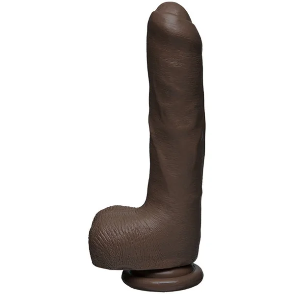 The D - Uncut D - 9 Inch With Balls - Firmskyn -  Chocolate — image 6 of 6