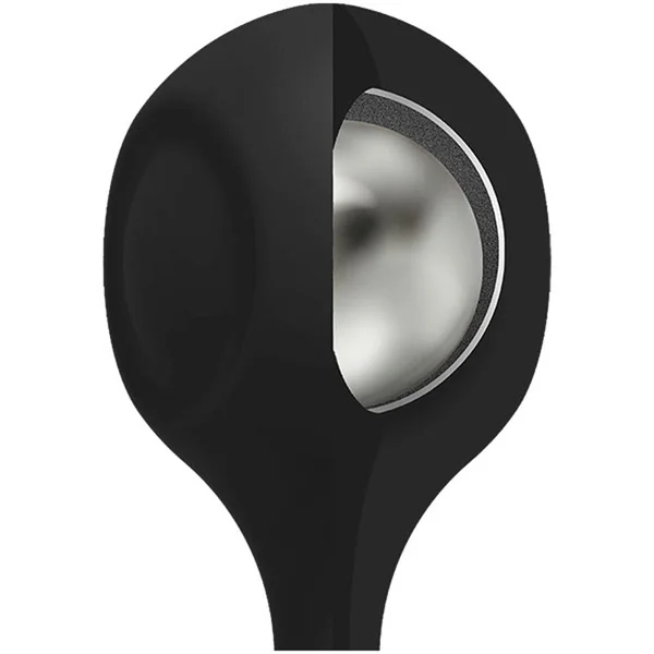 Anal Essentials Weighted Silicone Anal Balls - Black — image 5 of 6