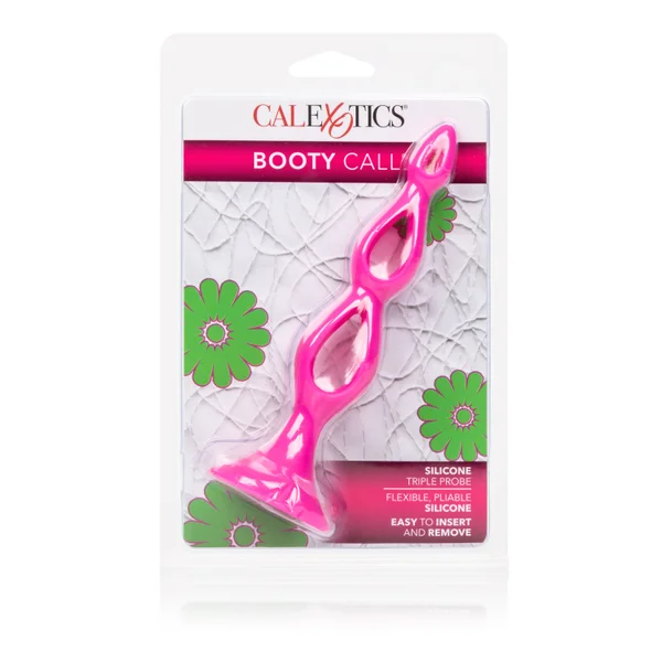 Booty Call Silicone Triple Probe - Pink — image 13 of 16