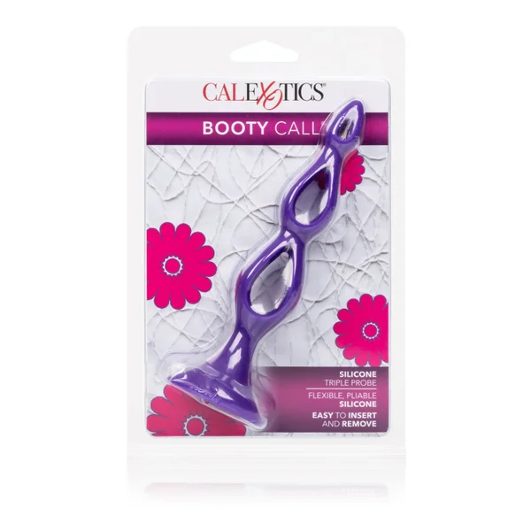 Booty Call Silicone Triple Probe - Purple — image 13 of 18