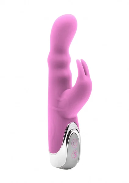 EMMA dual motor rabbit vibrator - Pink — image 5 of 6