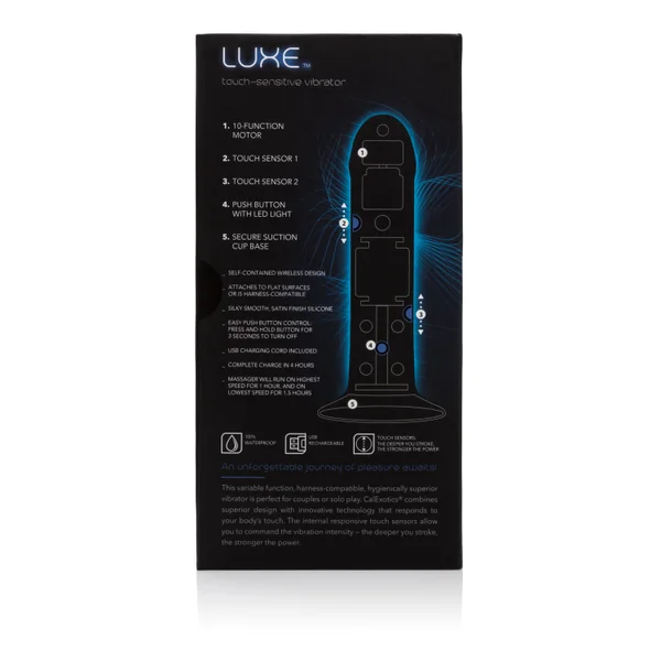 Luxe - Touch-Sensitive Vibrator - Ivory — image 9 of 14