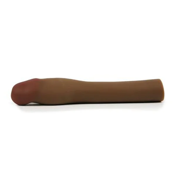Cyberskin Original 3 Inch Xtra Thick Penis  Extension - Dark — image 4 of 6