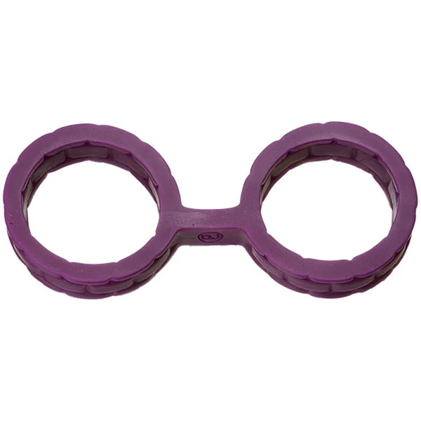 Japanese Bondage - Silicone Cuffs - Large -  Purple — image 3 of 4