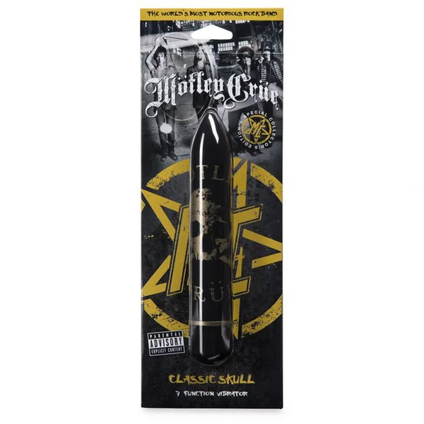 Motley Crue Class Skull Vibrator 7f Blk — image 12 of 12