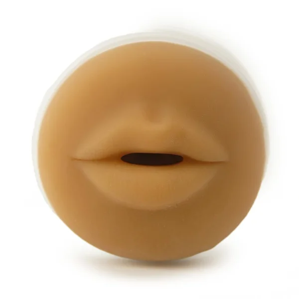 CyberSkin Vulcan Deep Throat w/Vibration Mocha — image 8 of 10