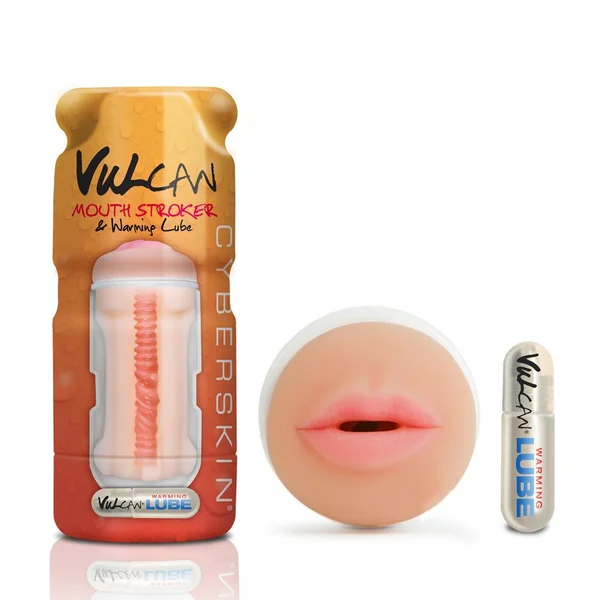 Cyberskin Vulcan Mouth Stroker W/Warming Lube — image 7 of 8