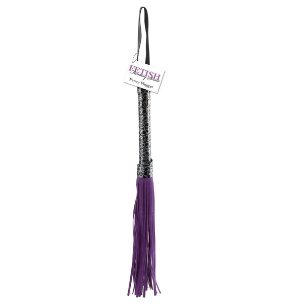 Fetish Fantasy Series Designer Flogger - Purple — image 3 of 3
