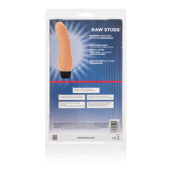 Raw Studs Realistic Flex Vibrator 6.75 Inches — image 12 of 14