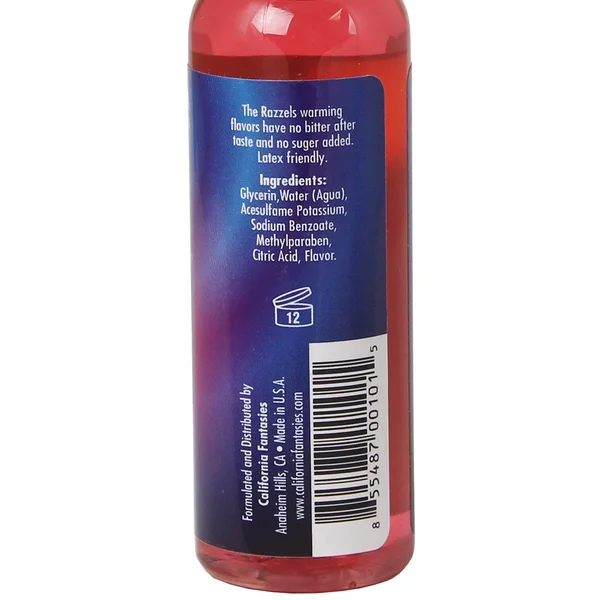 Razzels Warming Lubricant - 2 oz Sinful Strawberry — image 4 of 4