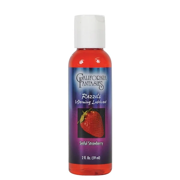 Razzels Warming Lubricant - 2 oz Sinful Strawberry — image 3 of 4