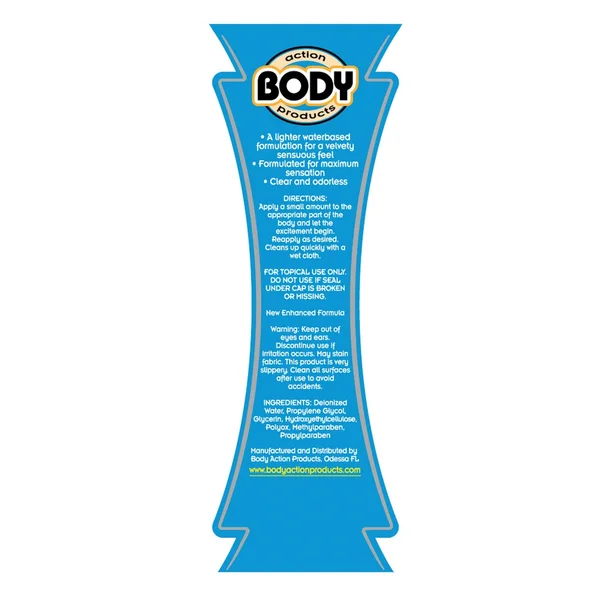 Body Action Ultra Glide Water Based - 4.8 oz Bottle — image 4 of 4