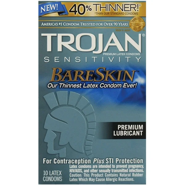 Trojan Bare Skin Condoms - Box of 10 — image 3 of 4
