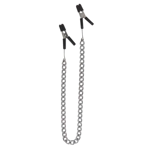 Spartacus Cable Nipple Clamps w/Silver Chain — image 4 of 4