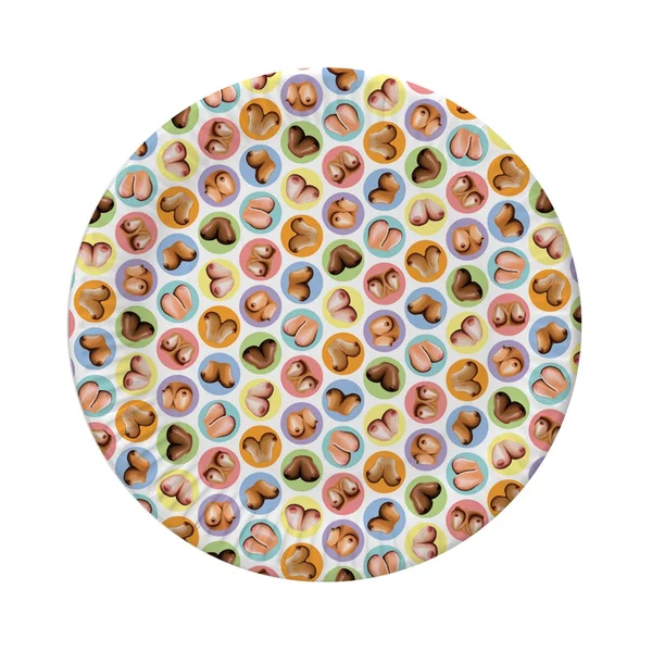 Mini-Boob Plates - Pack of 8 — image 2 of 2