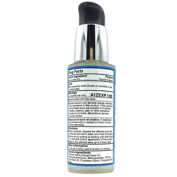 Butt Eze Desensitizing Lubricant w/Hemp Seed Oil - 2 oz — image 6 of 6
