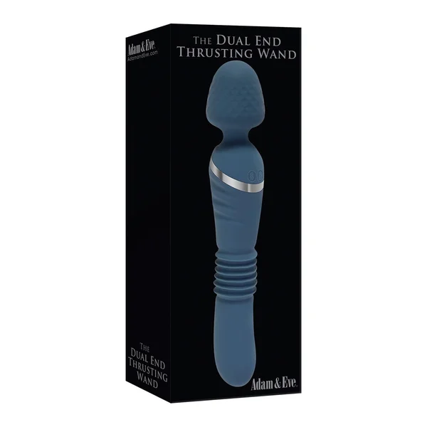 Adam & Eve The Dual End Thrusting Wand - Aqua — image 9 of 10