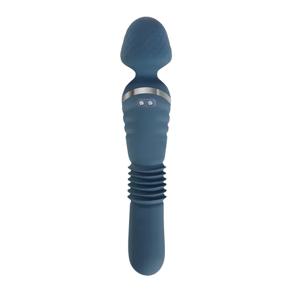 Adam & Eve The Dual End Thrusting Wand - Aqua — image 8 of 10