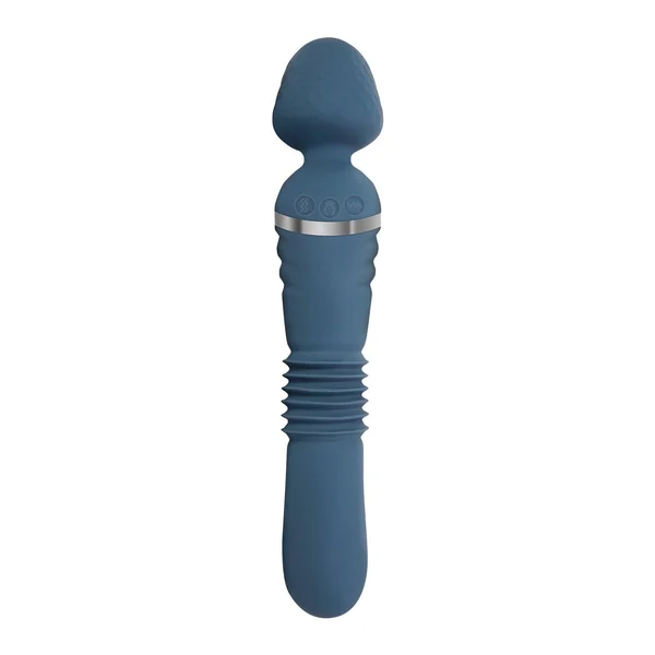 Adam & Eve The Dual End Thrusting Wand - Aqua — image 6 of 10