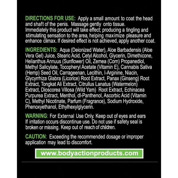 HemPleasure for Men - .5 oz Bottle — image 4 of 4