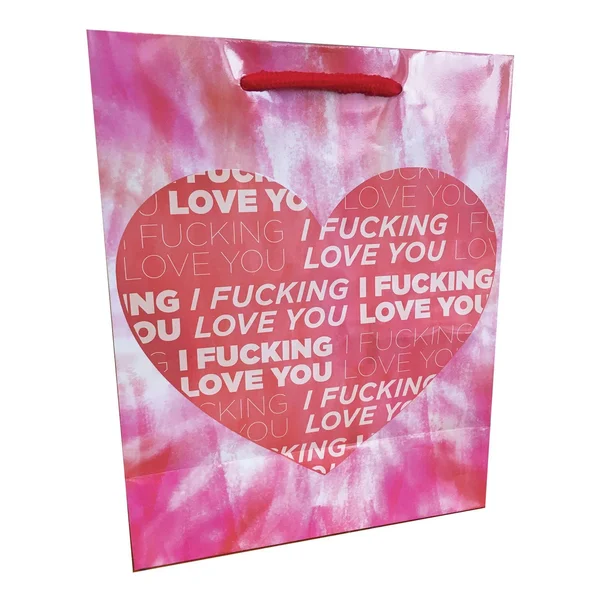 I Fucking Love You Heart Valentines Gift Bag — image 2 of 2