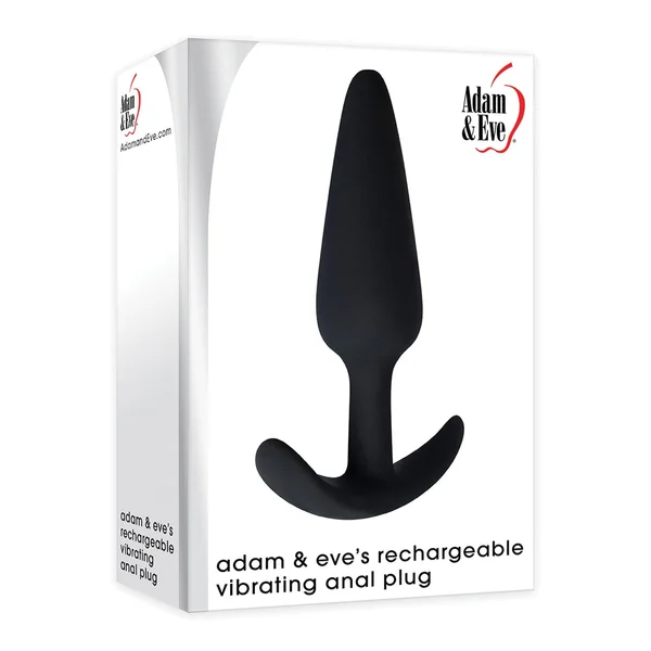 Adam & Eve's Rechargeable Vibrating Anal Plug - Black — image 15 of 16