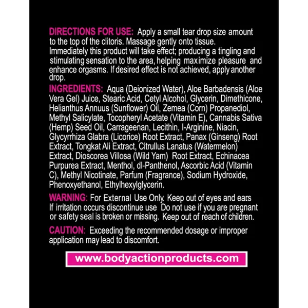 HemPleasure for Women - .5 oz Bottle — image 4 of 4