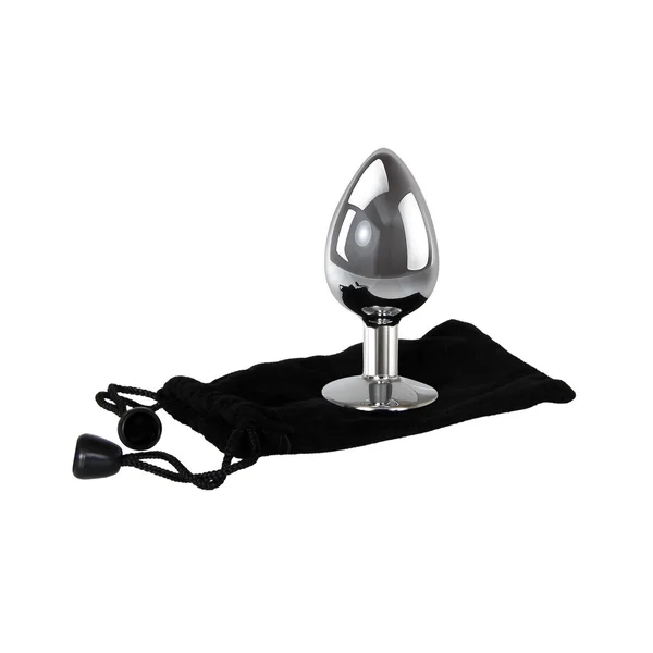 Adam & Eve Pink Gem Aluminium Anal Plug Large — image 8 of 10