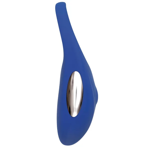 Adam & Eve Rechargeable Couples Penis Ring - Blue — image 24 of 25