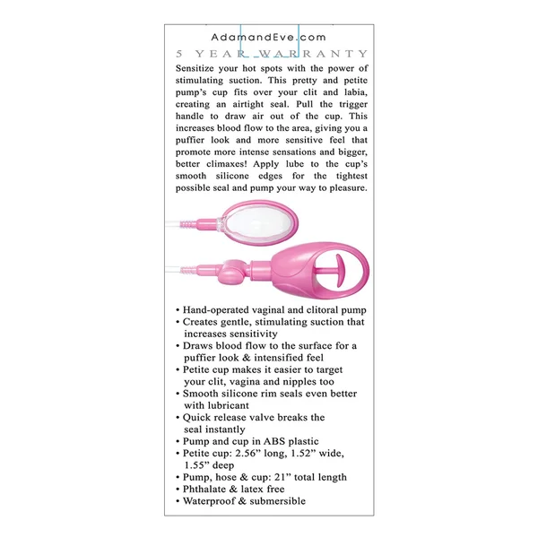 Adam & Eve Eve's Petite Pump - Pink — image 14 of 14